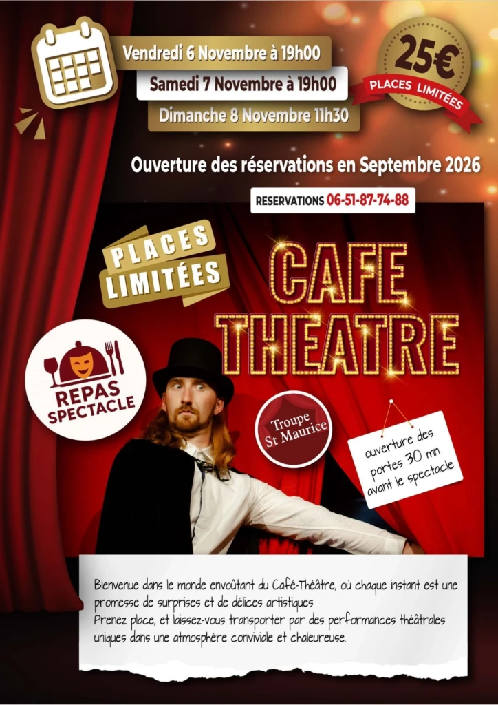 Affiche Café Théâtre