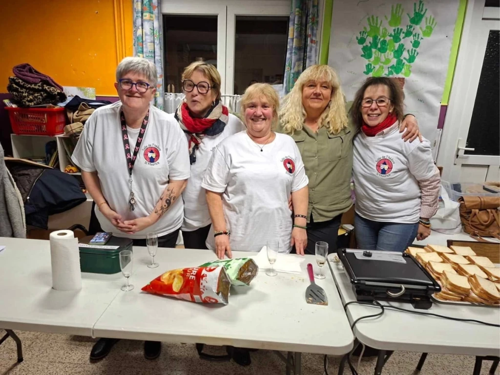 Équipe de bénévoles buvette