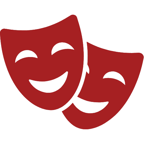 Icône masques théâtre