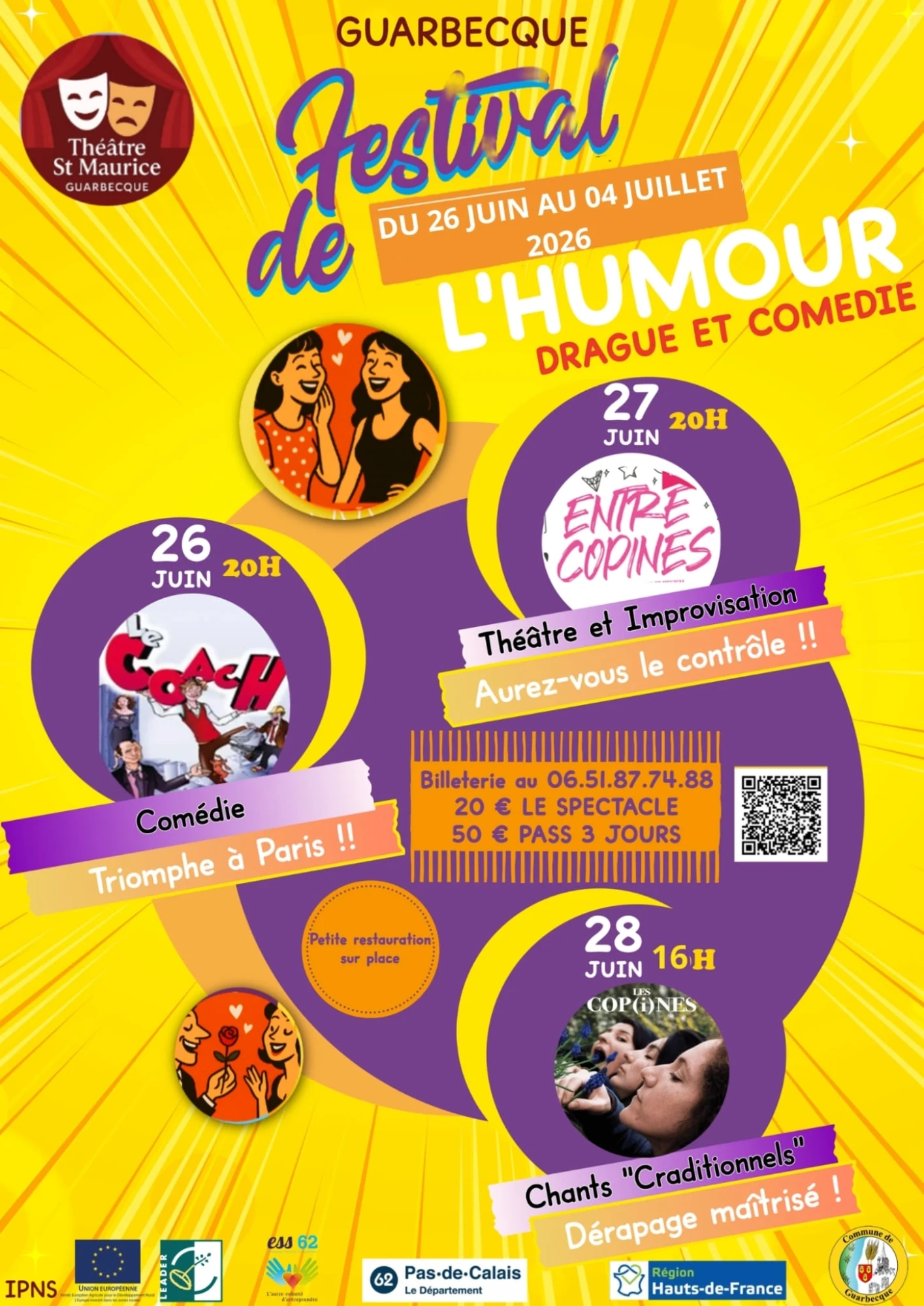 Festival DU 26 JUIN AU 04 JUILLET 2026